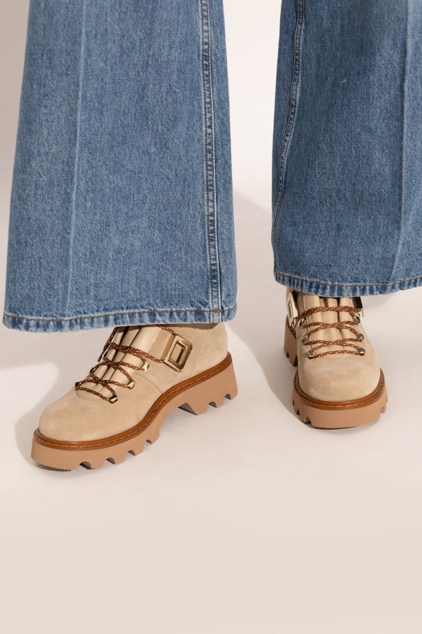 Roger Vivier Suede snow boots