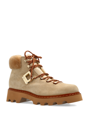 Roger Vivier Suede snow boots