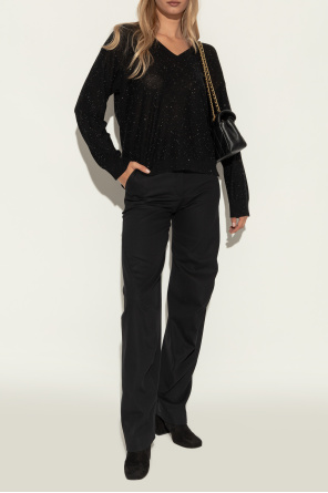 Roger Vivier Zamszowe botki na obcasie