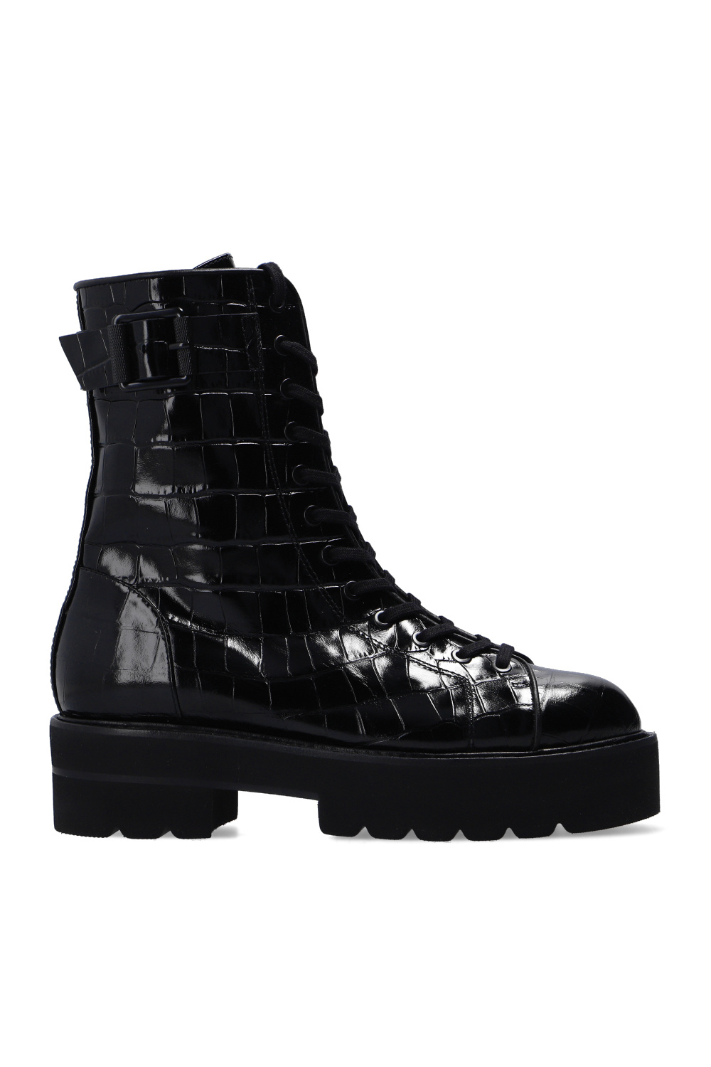 Stuart Weitzman ‘Ryder’ patent leather boots