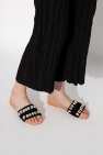 Manebi Studio 90 leather sandals Black