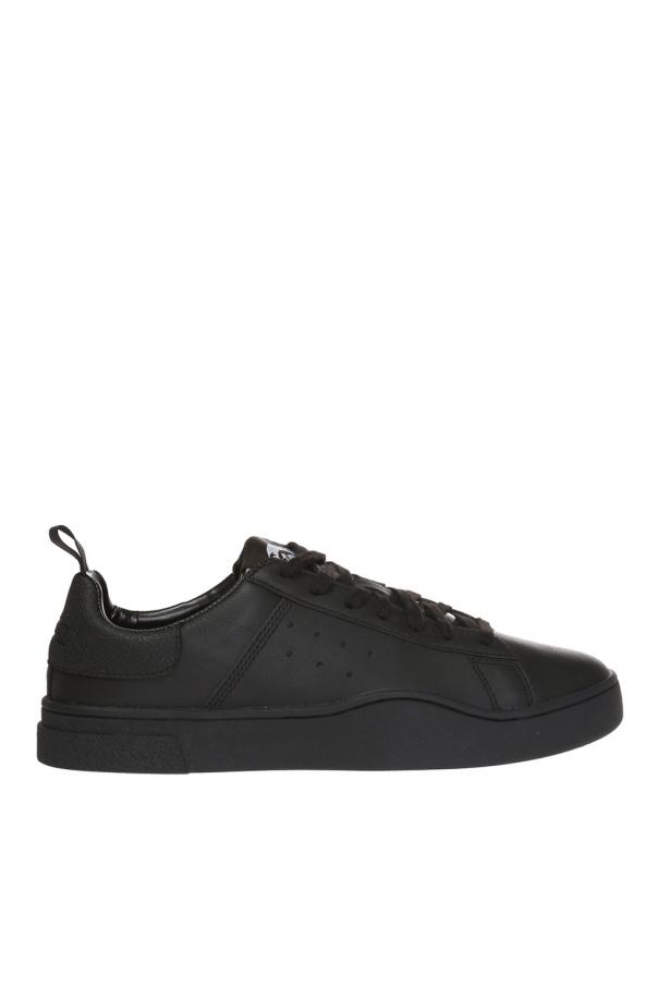 Diesel Trigreca multimaterial lace-up sneakers with rubber sole