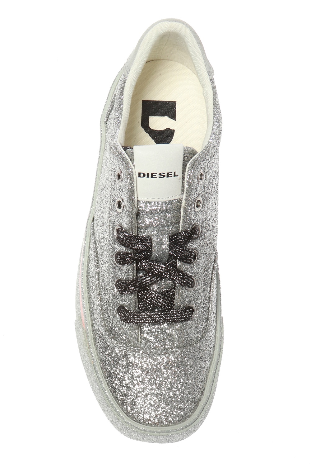 diesel glitter sneakers