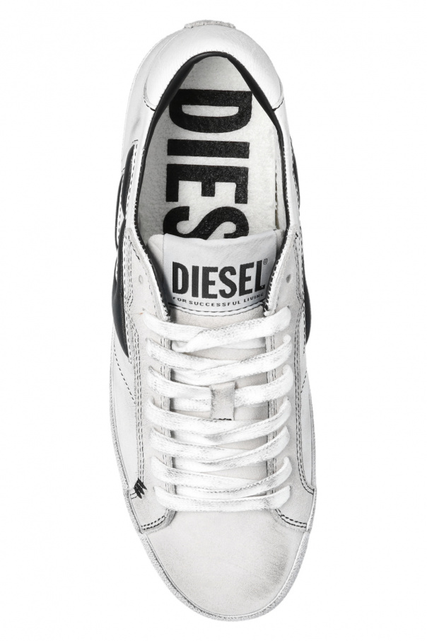 DIESEL, Silver Men's Sneakers