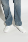 Diesel WHITE Ankle-length sports shoes 'S-LEROJI MID'