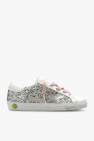 Polo Ralph Lauren Thorton sneakers in white with all over pony logo
