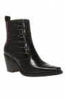 Ganni Leather ankle boots