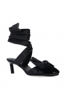Ganni Tie-up heeled sandals