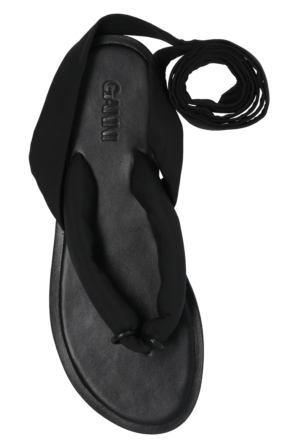 Ganni Tie-up sandals