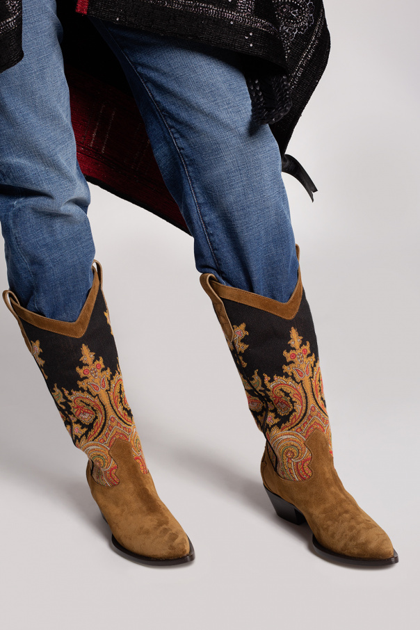Etro Heeled knee-high boots