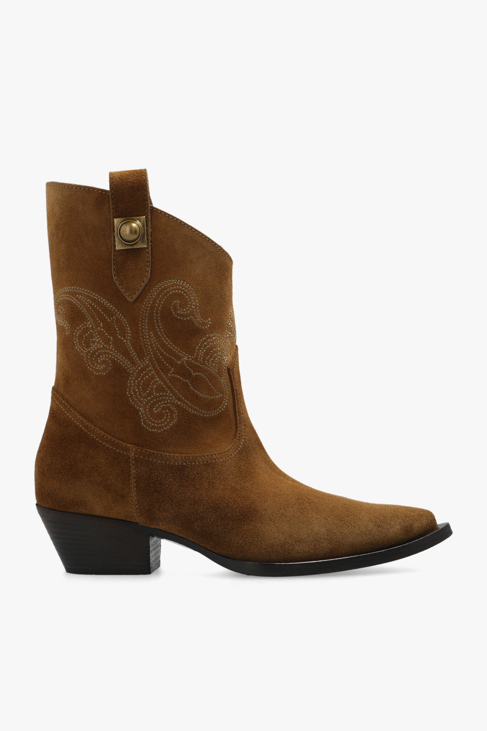 Etro Heeled suede cowboy boots