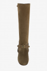 Etro GREEN Suede boots