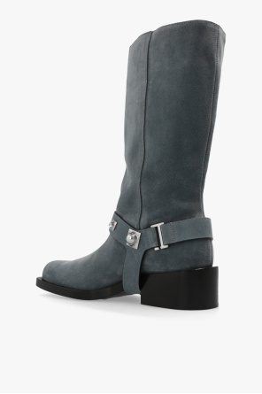Etro Suede heeled boots