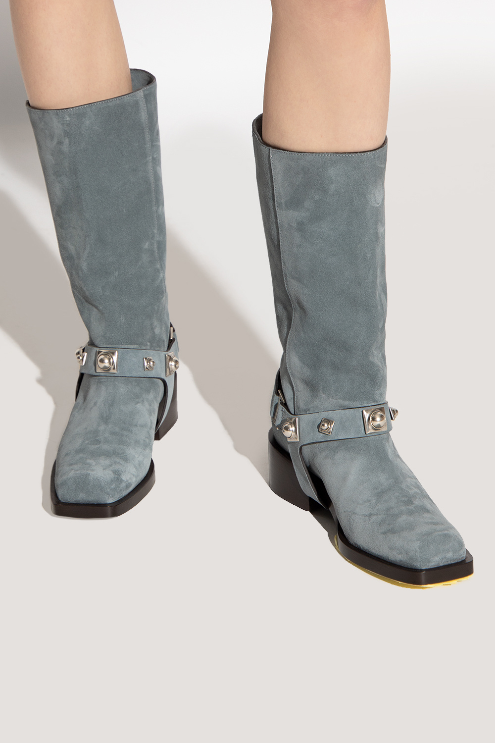 Etro Suede heeled boots