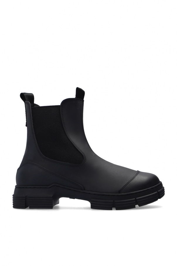 Rubber ankle boots od Ganni