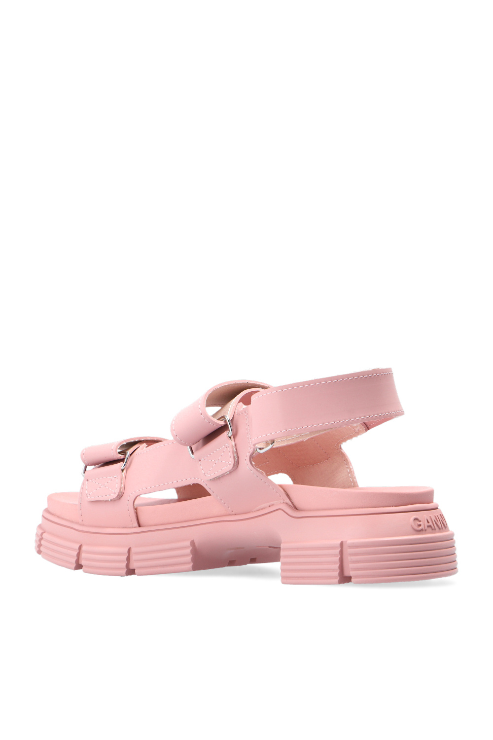 Ganni Sandals with logo