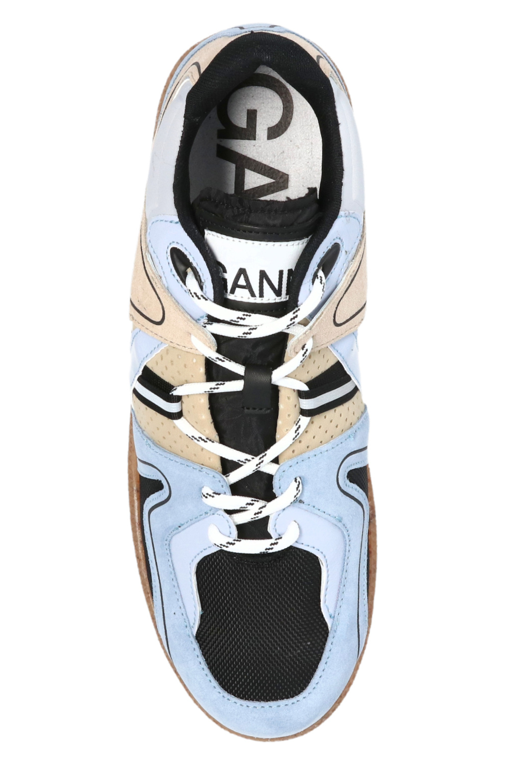 Ganni Sneakers with overlays