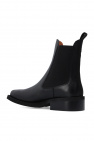 Ganni Leather ankle boots