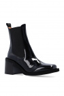 Ganni Patent-leather ankle boots