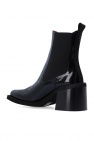 Ganni Patent-leather ankle boots