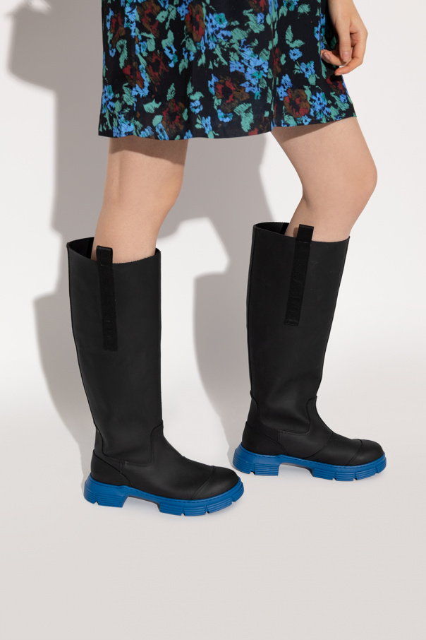 Ganni Rain boots with logo