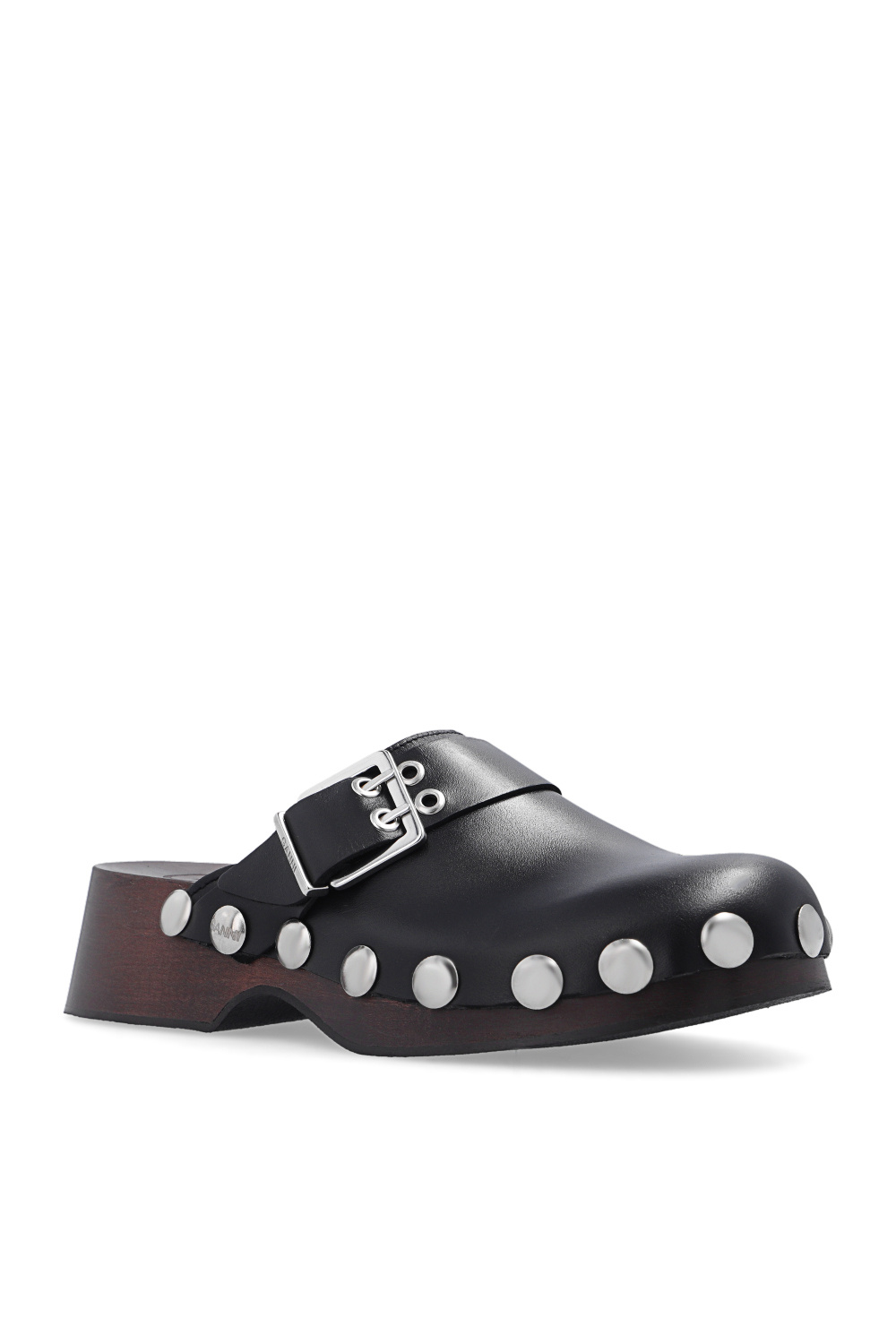 Ganni Leather clogs