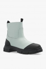 Ganni BLUE Short rain boots