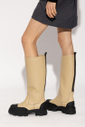 Ganni beige Leather boots
