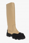 Ganni beige Leather boots