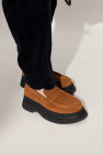 Ganni Suede platform shoes