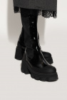 Ganni Heeled leather boots