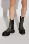 Ganni Leather Chelsea boots