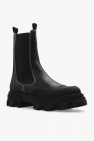 Ganni Leather Chelsea boots