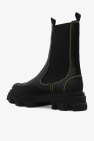 Ganni Leather Chelsea boots