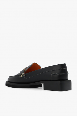 Ganni Leather loafers