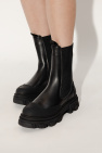 Ganni Leather ankle boots