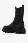 Ganni Leather ankle boots