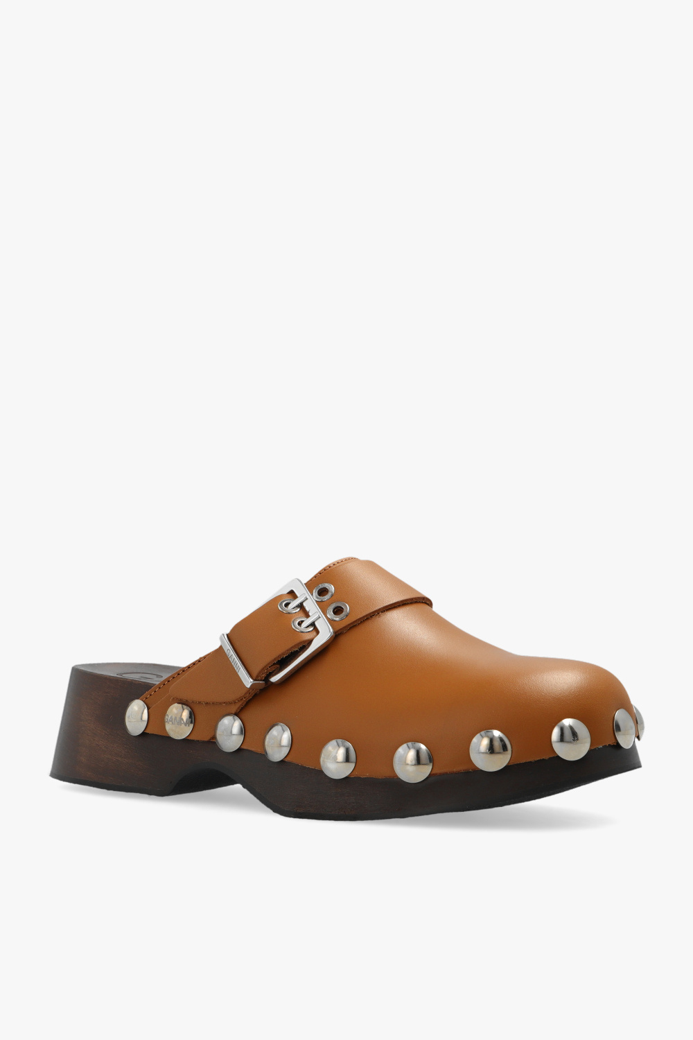 Ganni Leather clogs