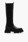 Ganni BLACK Leather boots