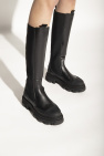 Ganni BLACK Leather boots