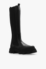 Ganni BLACK Leather boots