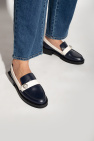 Ganni NAVY BLUE Embellished moccasins