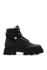 Ganni Hiking boots with logo