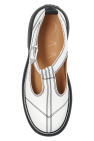 Ganni WHITE Quilted shoes