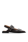 Ganni BROWN Shoes with buckles