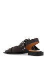 Ganni BROWN Shoes with buckles