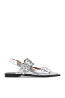 Ganni SILVER Shoes with buckles