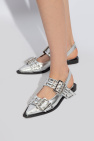 Ganni SILVER Shoes with buckles