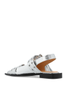 Ganni SILVER Shoes with buckles