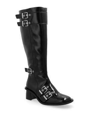 Ganni Knee-high heeled boots